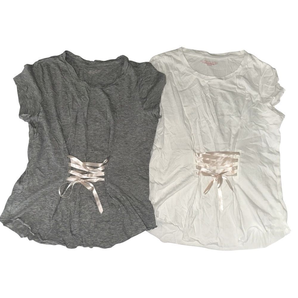 Victoria secret corset t-shirt sleep wear bundle